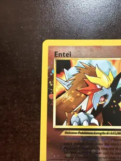 Entei 34 Reverse Cosmos NM Pokemon TCG Black Star Promo WOTC SPELL OF THE UNOWN - Image 2