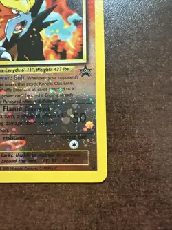 Entei 34 Reverse Cosmos NM Pokemon TCG Black Star Promo WOTC SPELL OF THE UNOWN - Image 4