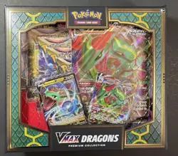 Pokemon TCG VMAX Dragons Premium Collection Box 2022 NEW - Image 1