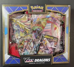 Pokemon TCG VMAX Dragons Premium Collection Box 2022 NEW - Image 2