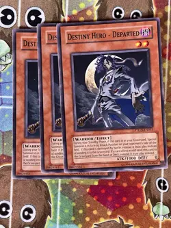 Yugioh Destiny Hero - Departed PTDN-EN015 Playset - Image 1