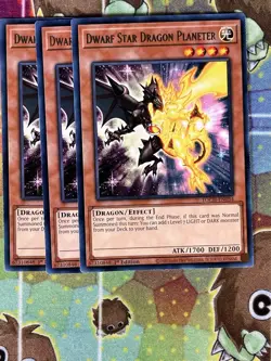 Yugioh Dwarf Star Dragon Planeter TOCH-EN034 Playset - Image 1