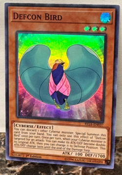 Yugioh! Defcon Bird - FIGA-EN037 - Super Rare - 1st Edition Near Mint, English - Image 1