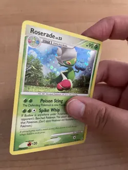 Pokemon TCG Roserade Holo Card Diamond and Pearl Series 13/130 - Image 2