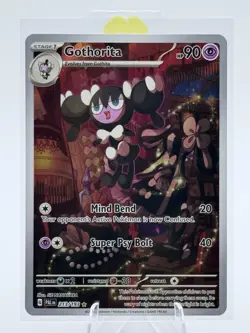 Pokemon Card TCG - Gothorita 213/193 Illustration Rare Paldea Evolved Near Mint - Image 1