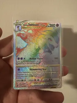 Hisuian Typhlosion VSTAR 193/189 Astral Radiance Secret Rainbow Pokemon Card TCG - Image 1