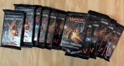 Magic Origins Thirteen Packs MTG New Sealed 15-card Booster Pack Lot of 13 - Image 1