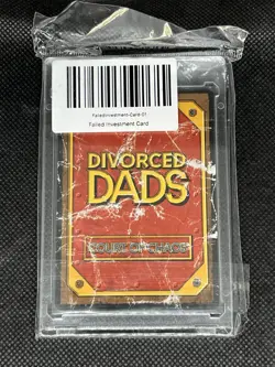 Divorced Dads Court Of Chaos Failed Investment Serialized Card #’d 590/999 - Image 2