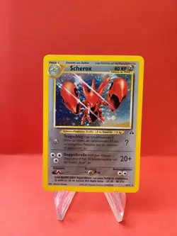 Pokemon Karte/card - Scherox Scizor 10/75 - Neo Discovery - Holo - Exc-Near Mint - Image 1