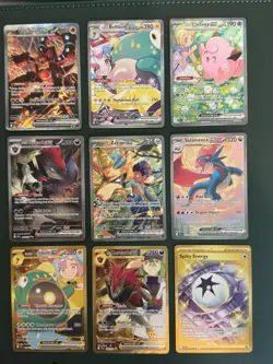 Pokemon TCG Journey Together Master Set All Cards Are Near Mint Condition - Image 1