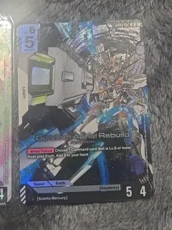 Gundam Aerial Rebuild LR+ And LR New Gundam Card Game Set Unplayed - Image 3