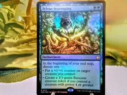 Sylvan Scavenging rare foil foundations magic the gathering trading card singles - Image 1
