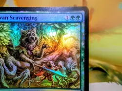 Sylvan Scavenging rare foil foundations magic the gathering trading card singles - Image 4