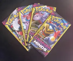 x1 Pokemon Sun & Moon Unified Minds | 3 Card Mini Booster Pack (Random Art) - Image 1