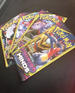 x1 Pokemon Sun & Moon Unified Minds | 3 Card Mini Booster Pack (Random Art) - Image 2