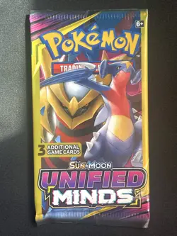 x1 Pokemon Sun & Moon Unified Minds | 3 Card Mini Booster Pack (Random Art) - Image 3