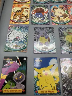 Vintage Lot Of 1999 Pokemon Topps Cards - Assorted Lot 65 Foil Chrome Blastoise - Image 3
