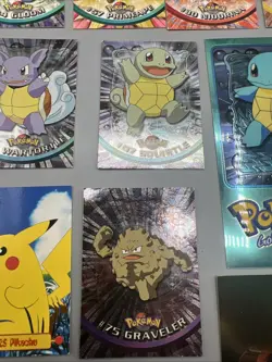 Vintage Lot Of 1999 Pokemon Topps Cards - Assorted Lot 65 Foil Chrome Blastoise - Image 4