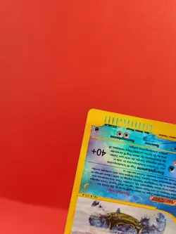 Pokemon Karte/card - Turtok Blastoise 37/165 Expedition Reverse Holo Excellent+ - Image 4