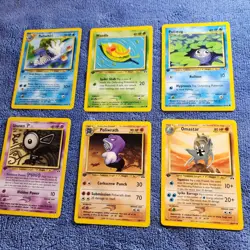 6 First Edition 2001 Pokemon Vintage Pocket Monsters Cards - Image 5
