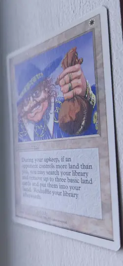 MTG Land Tax - 4th Edition - LP - Rare White Enchantment - Vintage Magic - Image 4