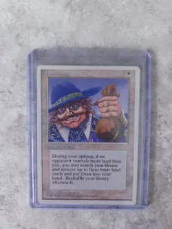 MTG Land Tax - 4th Edition - LP - Rare White Enchantment - Vintage Magic - Image 5