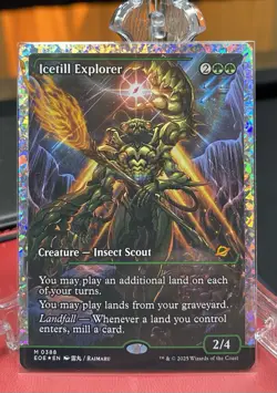 MTG Icetill Explorer (Showcase) (Fracture foil) 388 MINT Edge of Eternities - Image 1