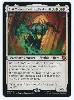 Anti-Venom, Horrifying Healer #0001 MTG Marvel's Spider-Man - Image 1
