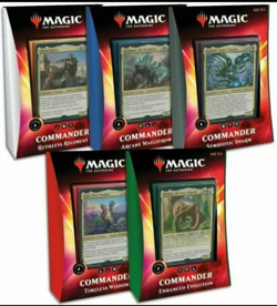 Magic the Gathering - Ikoria (2020) Set Of 5 Commander Decks - Sealed Case 630509943586 - Image 1