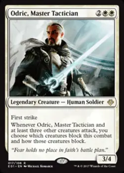 1x Odric, Master Tactician NM-Mint, English Archenemy: Nicol Bolas MTG Magic - Image 1