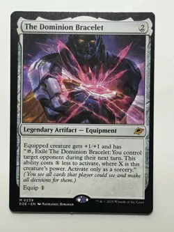 1x MTG The Dominion Bracelet - Edge of Eternities Mythic! NM Mint! - Image 1