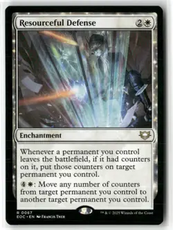 Resourceful Defense Commander: Edge Of Eternities MTG NM Magic - Image 1