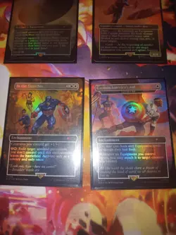 Secret Lair Marvel's Captain America - Rainbow Foil Edition Opened - Image 4
