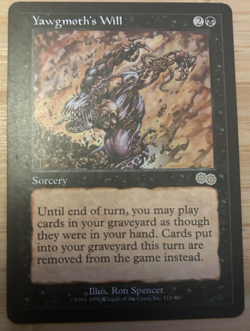 Yawgmoth's Will - Urza's Saga - Great Condition - Image 1