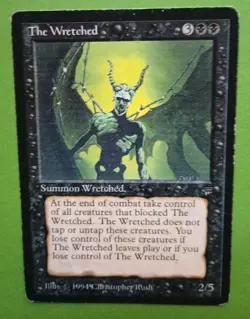Magic the Gathering MTG Legends THE WRETCHED R 1994 MP Vintage NICE! - Image 1