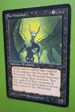 Magic the Gathering MTG Legends THE WRETCHED R 1994 MP Vintage NICE! - Image 2