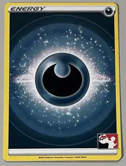 Pokemon Prize Pack Series Energy Darkness Regular Promo - Image 1