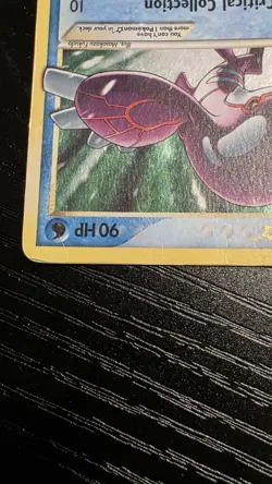 2005 Pokemon TCG EX Delta Species Gold Star Kyogre 112/113 Holo - Image 3