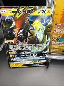 Pokemon Tapu Komi GX Hidden fates SV93/SV94 PSA Gem mint 10 Plus Bonus Cards! - Image 4