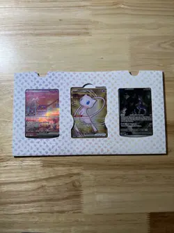 Sealed Pokemon 151 Ultra Premium Collection (UPC) 3 Card Promo Set (mew/mewtwo) - Image 1