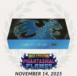 Pokemon TCG Phantasmal Flames Mega Charizard X EX UPC CONFIRMED 11/14 PRE-SALE! - Image 1