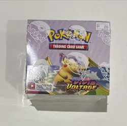 Pokemon Sword and Shield Vivid Voltage Booster Box 36 Packs - Factory Sealed Box 820650817496 - Image 1