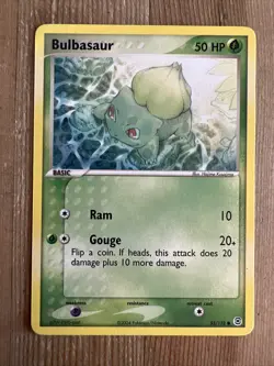 Pokemon TCG - Bulbasaur 55/112 Common - EX FireRed & LeafGreen - LP - Image 1