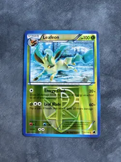 Leafeon 11/116 Reverse Holo Rare - Pokemon B&W: Plasma Freeze - NM - Image 1