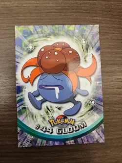 Pokemon Topps TV Animation Edition #44 Gloom! Black Logo! - Image 1