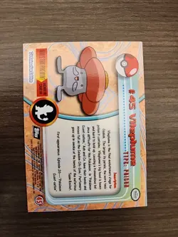 Pokemon Topps TV Animation Edition #45 Vileplume! Black Logo! - Image 2