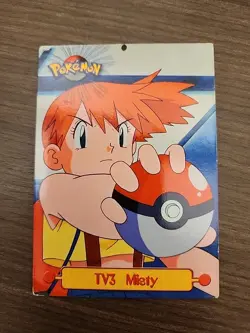 Pokemon Topps TV Animation Edition #TV3 Misty! Blue Logo! - Image 1
