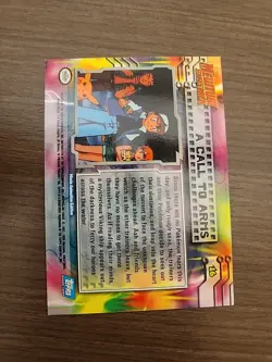 Pokemon Topps Movie Animation Edition #16 A Call To Arms! Blue Logo - Image 2