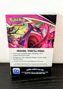 Pokemon FUSION STRIKE + SILVER TEMPEST BUILD BATTLE KIT Colpo Fusione Mew Lugia - Image 4