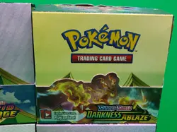 Pokemon TCG EMPTY Booster Boxes X4 With EMPTY Booster Packs Art WORKS - Image 3